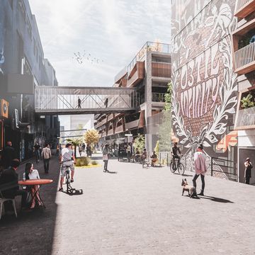 External street view of proposed scheme
